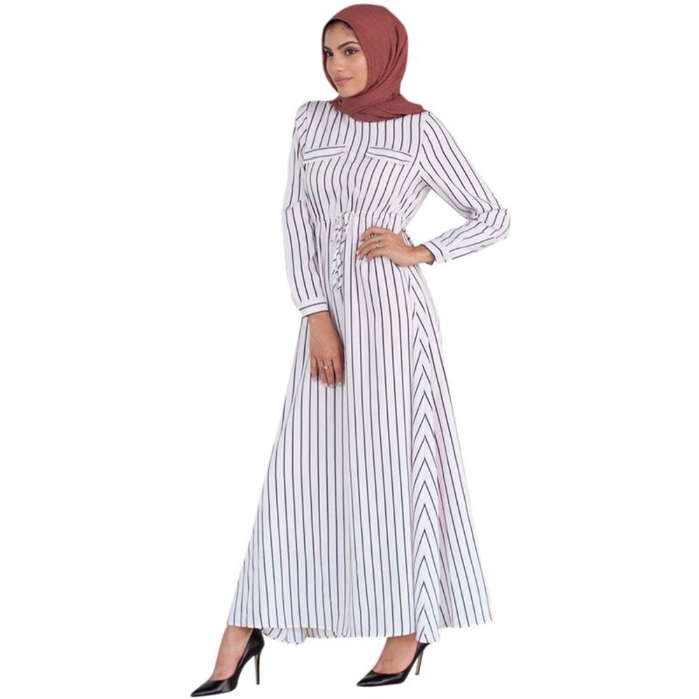 Verona Collection Womens Gianna Maxi Dress, White, XS, DM